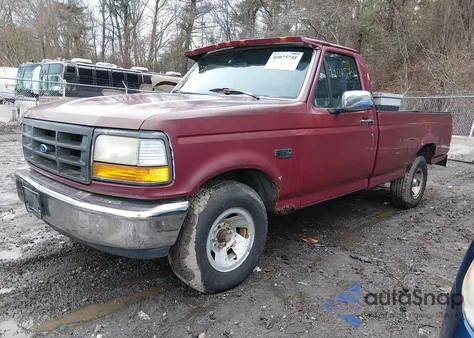 1992 Ford F150 из США, поврежденный, VIN 2FTDF15Y0NCA54998